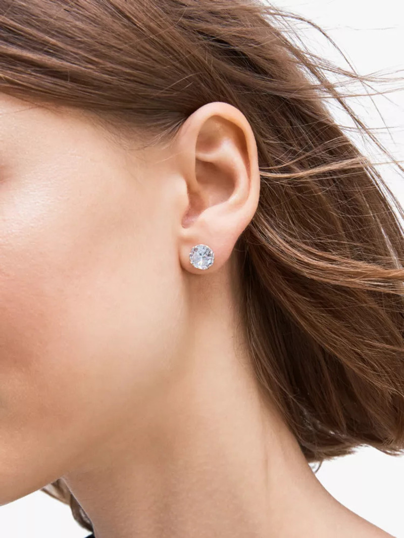 kate spade That Sparkle Round Earrings outlook