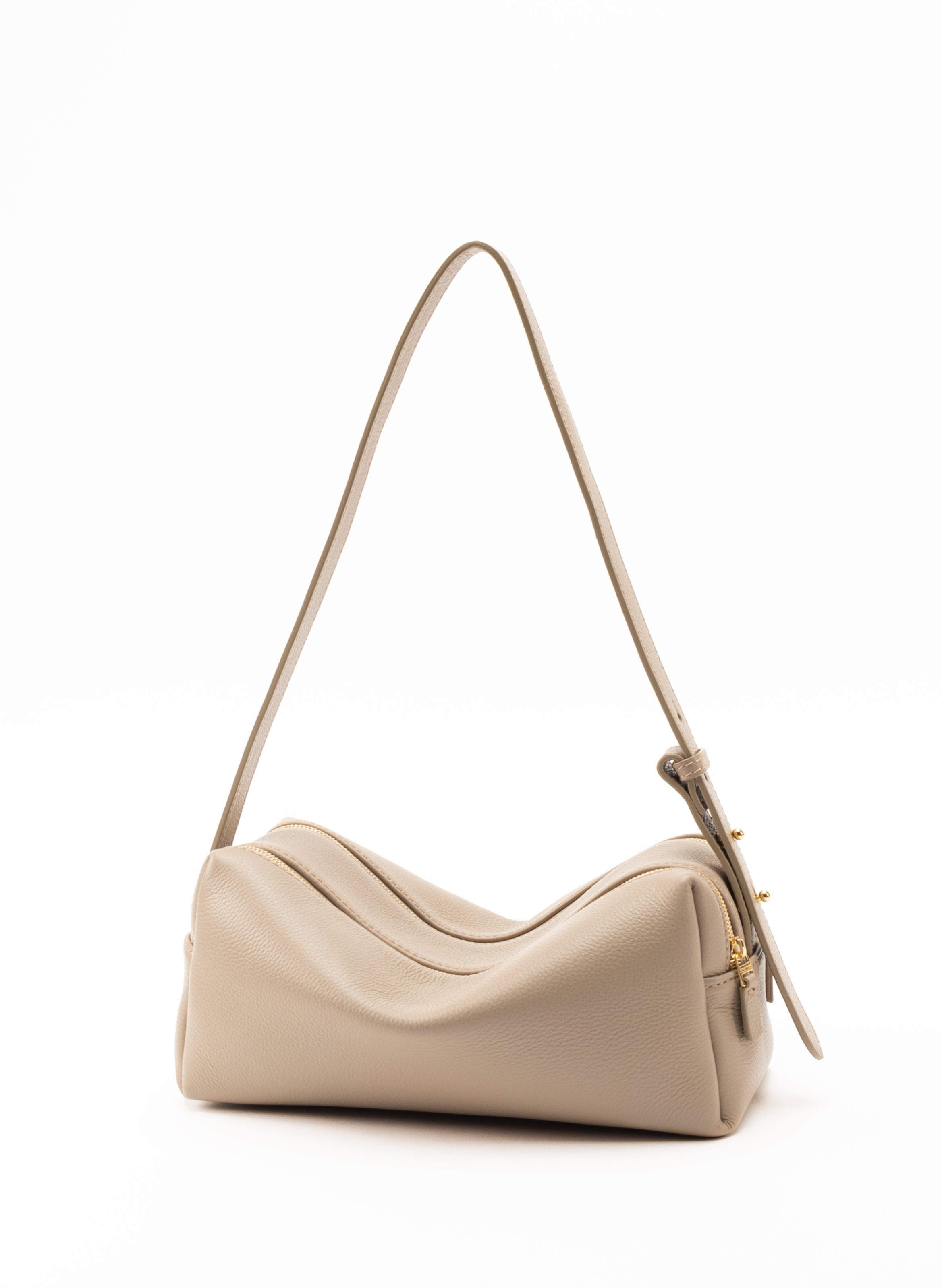 Trousse Leather Taupe - 2