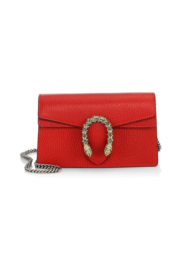Dionysus leather mini chain bag - 1