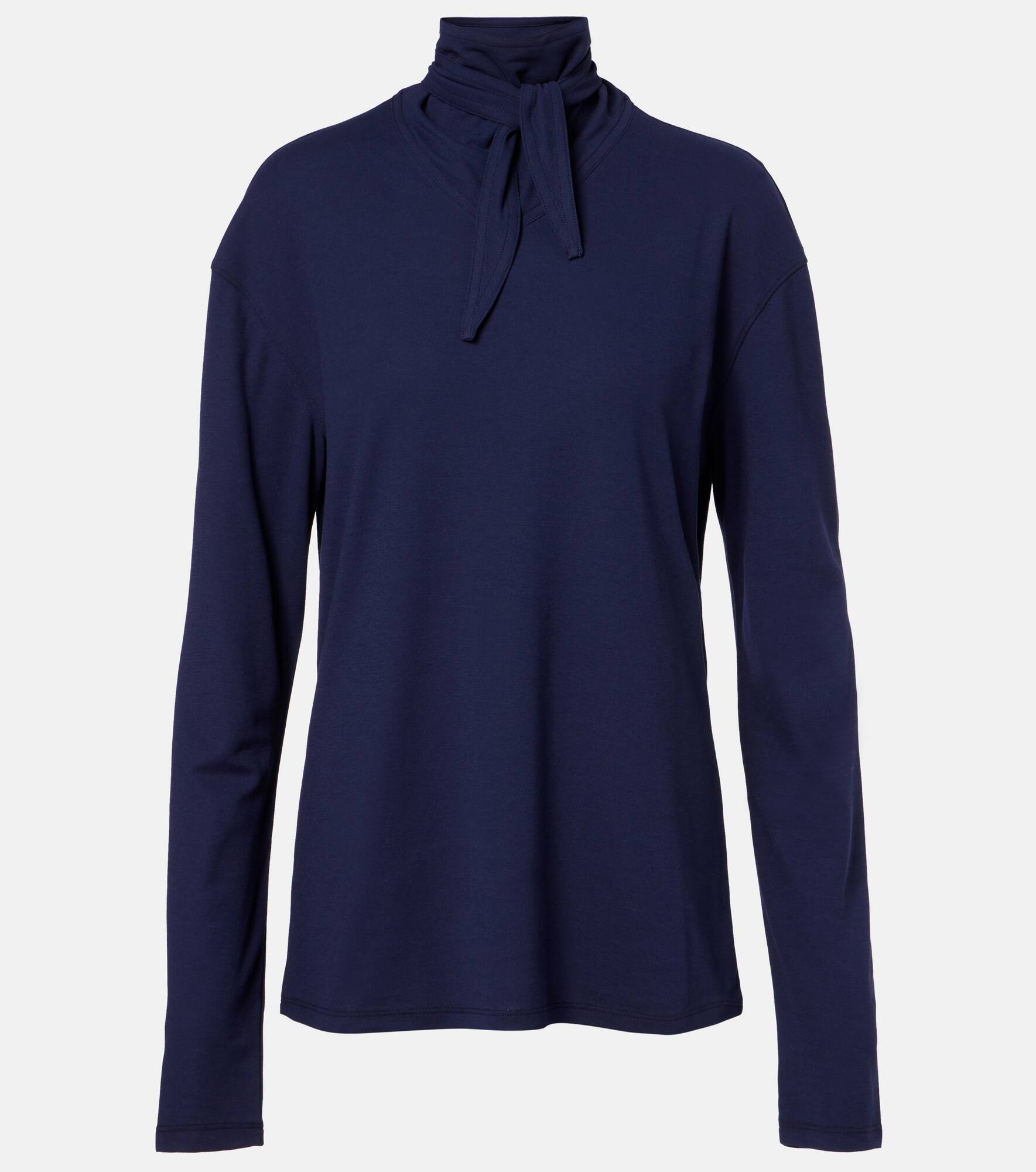Tie-detail cotton top - 1
