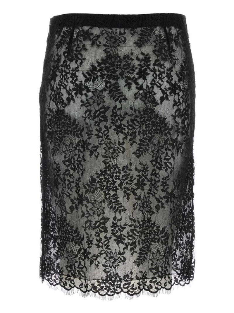 SAINT LAURENT wrap pencil skirt outlook