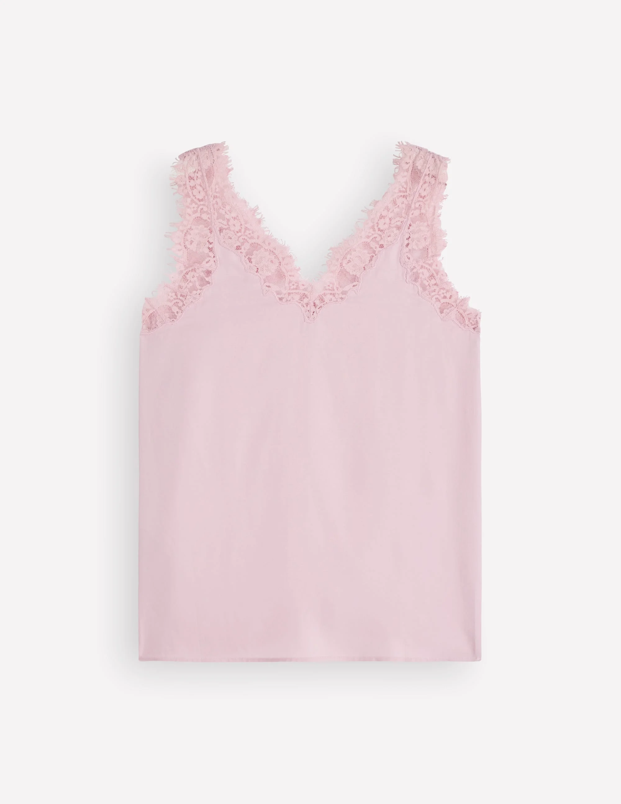 Ara Silk Blend Lace Cami-Quartz Pink - 1