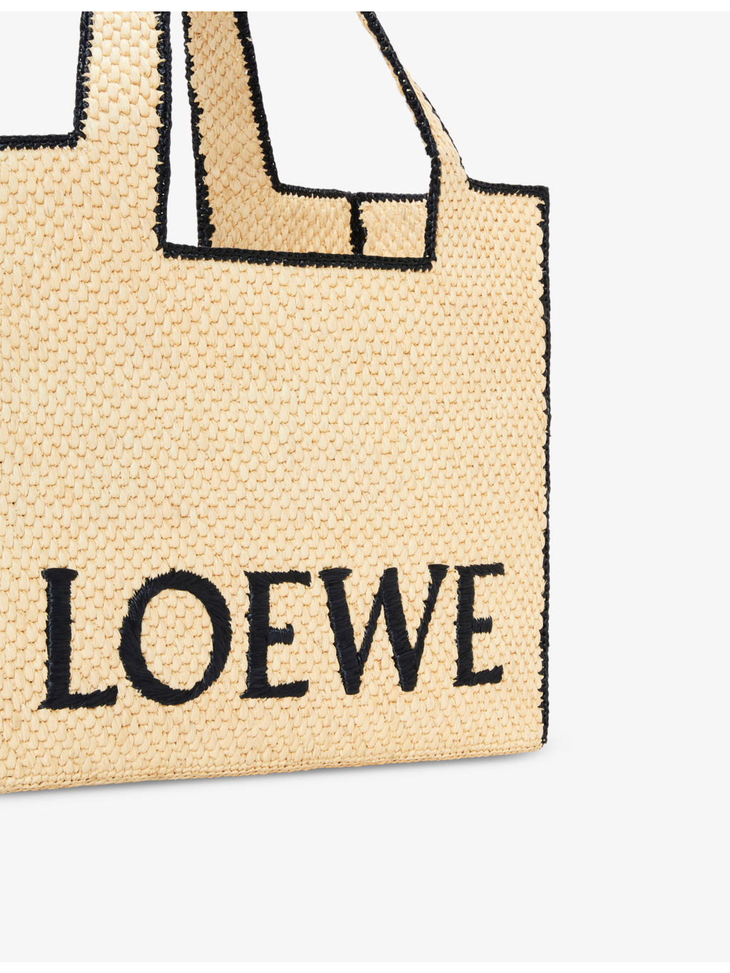 Loewe x Paula's Ibiza large raffia tote bag - 6