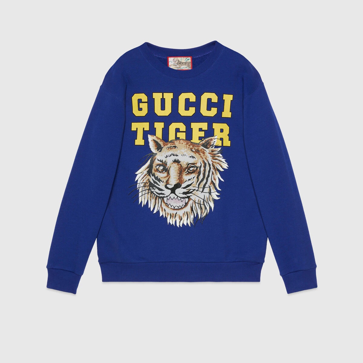 Gucci Tiger cotton sweatshirt - 1