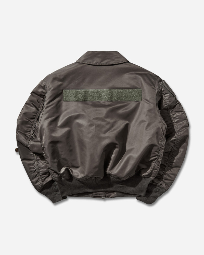 ALPHA INDUSTRIES Slam Jam CWU-45 Heritage Bomber Jacket Rep Grey outlook
