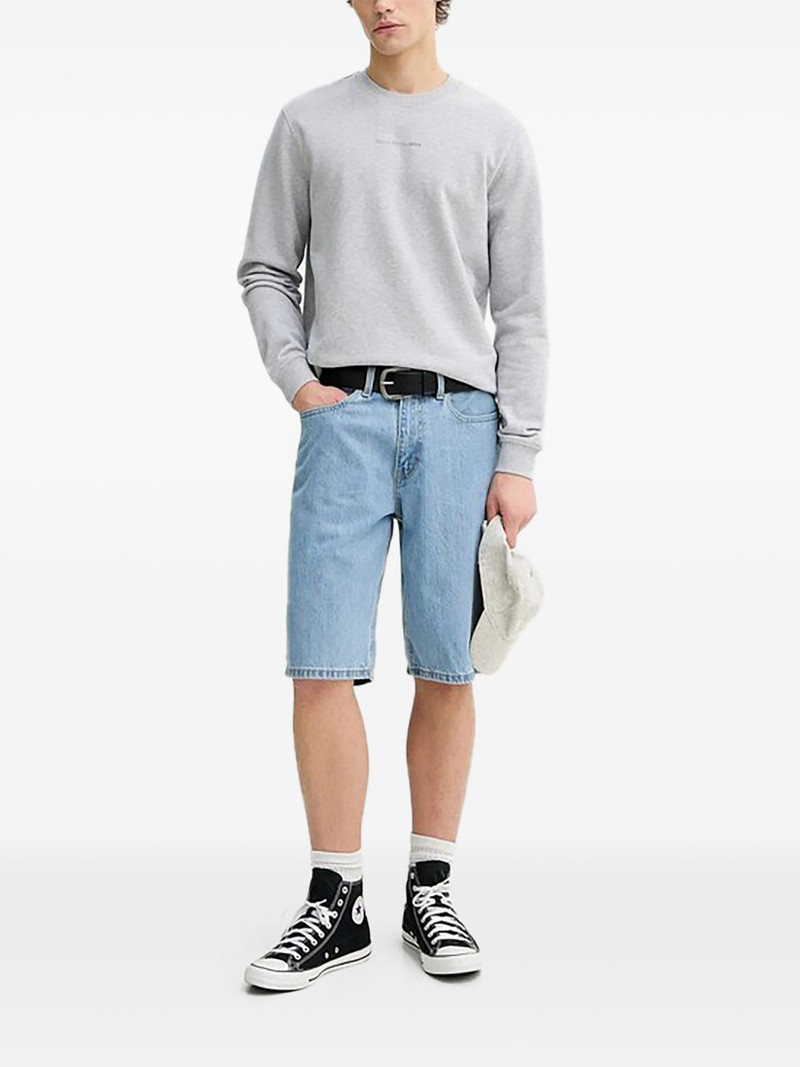 Levi's 469™ logo-patch pocket denim shorts outlook