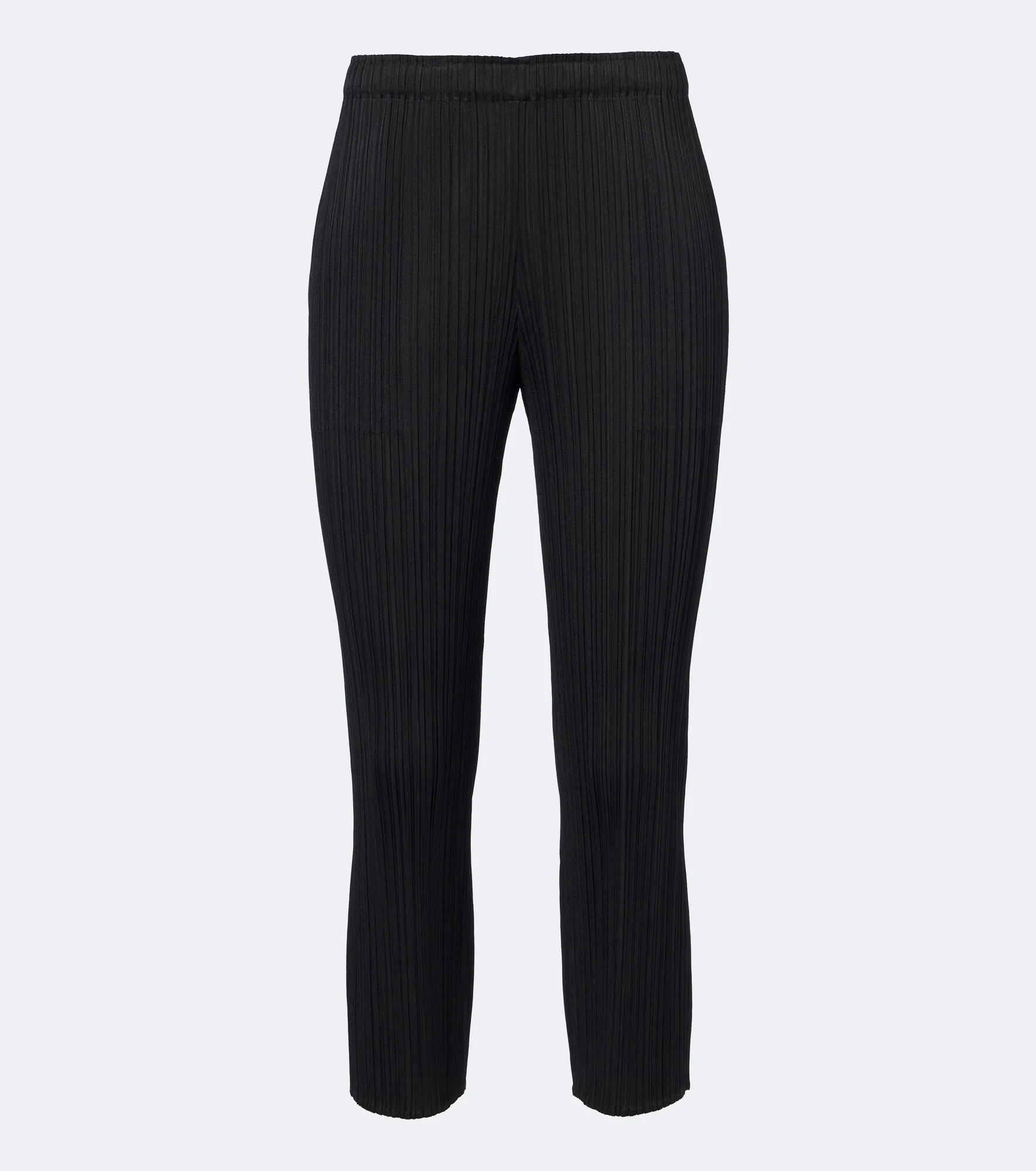 Basics cropped pleated slim pants - 1