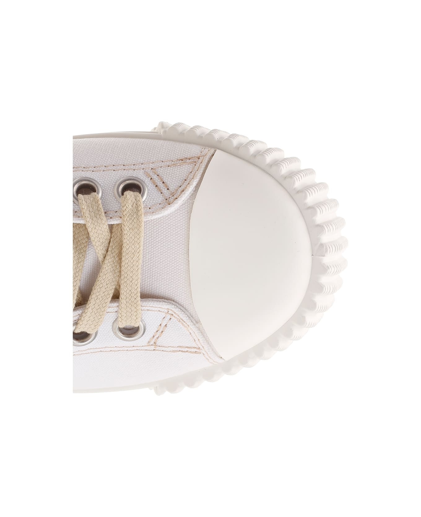 White 'new Evolution' Sneakers - 4