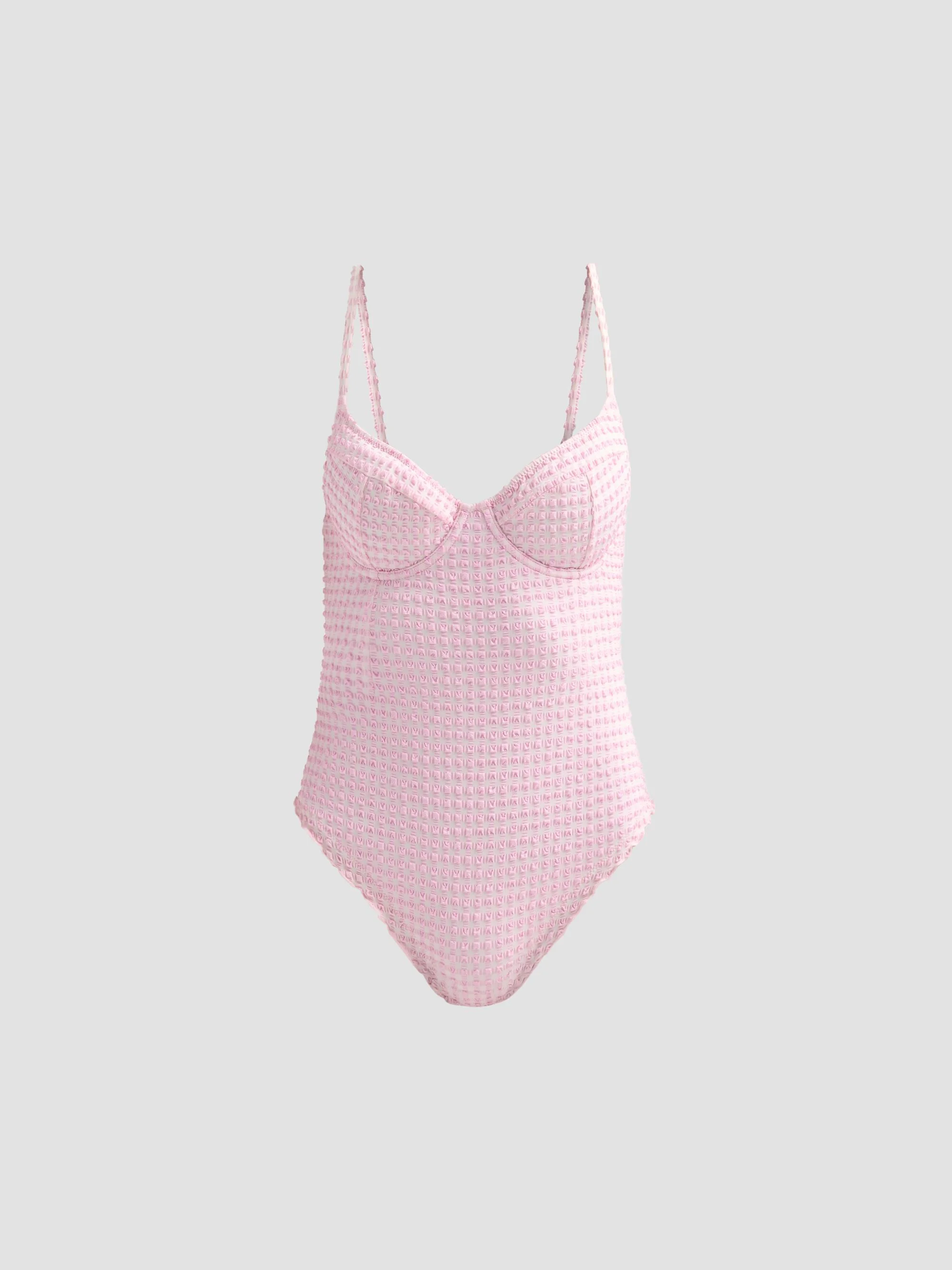 Women's Suni Textured One-Piece Swimsuit - Daisy Multi - 1