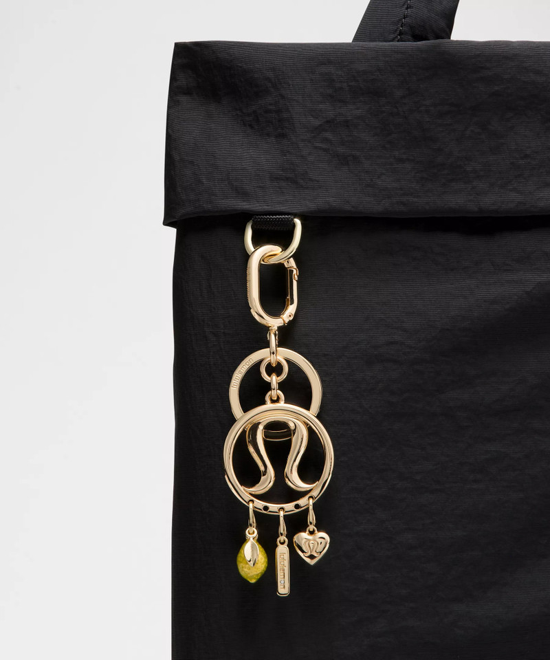 lululemon Charm Logo Keyring outlook