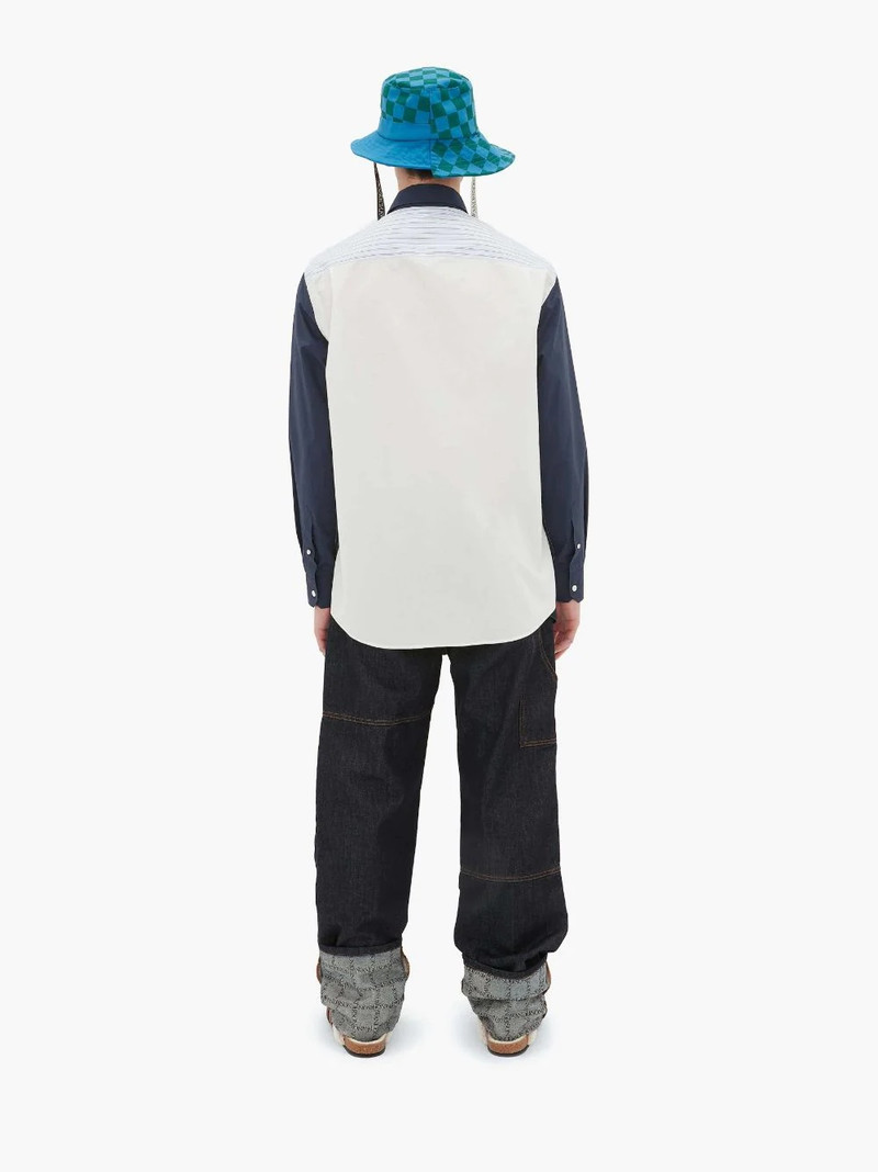 LOGO GRID TURN UP WORKWEAR JEANS 4