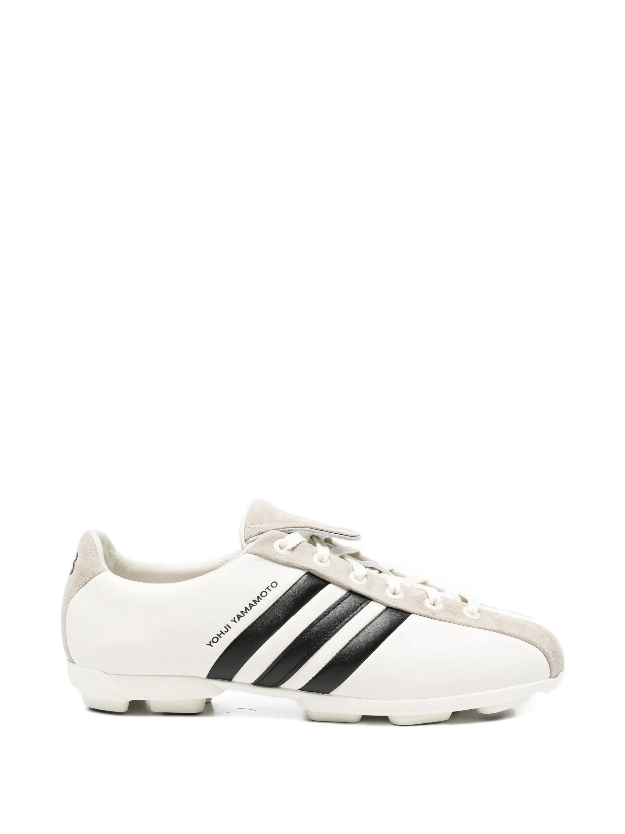 Y-3 Striped Lace-up Sneakers - 1