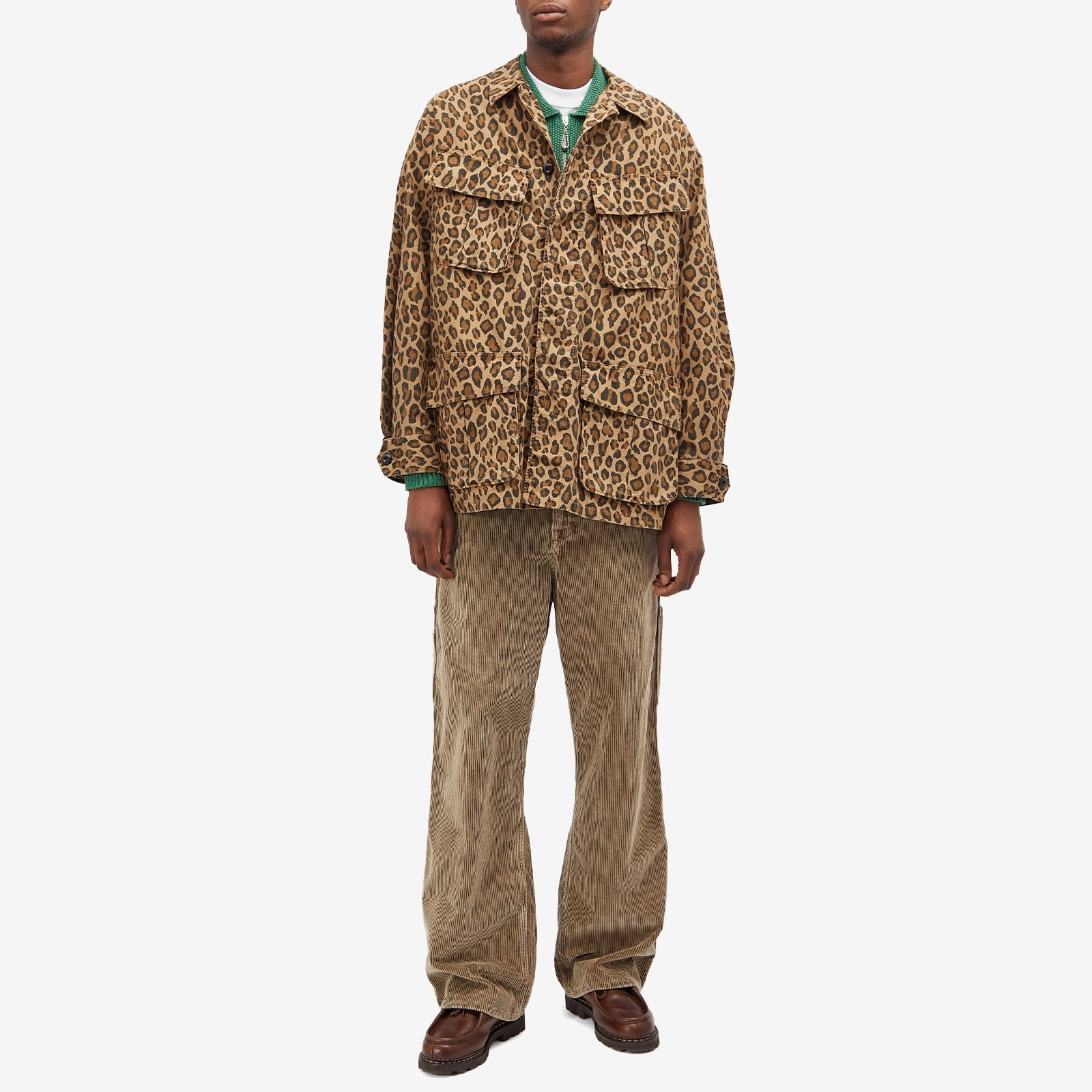 Wacko Maria Type-2 Leopard Fatigue Jacket - 4