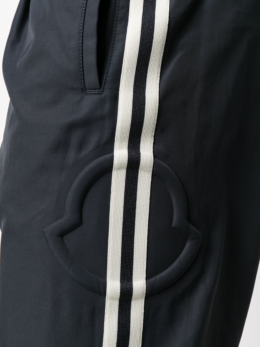 side-stripe track pants - 5