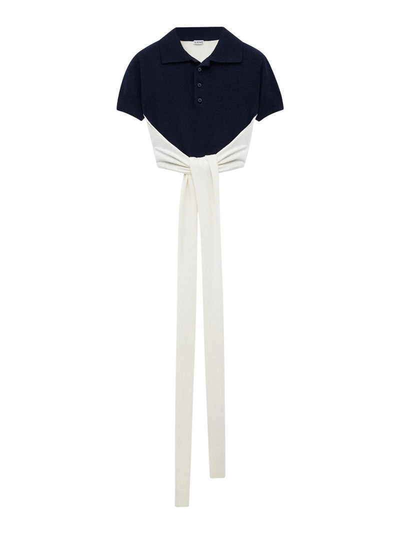Loewe Women Wool And Cashmere Polo Sweater - 1