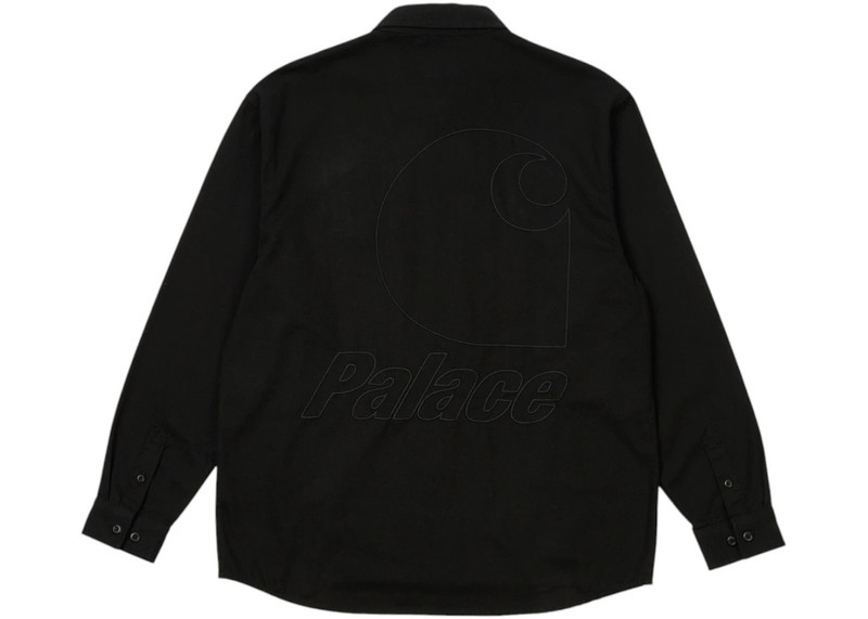 PALACE Palace Carhartt WIP Milford Shirt Black outlook