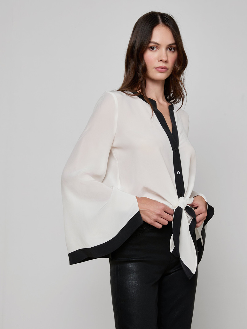 Charlize Silk Blouse 3