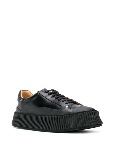 Jil Sander leather lace-up shoes outlook