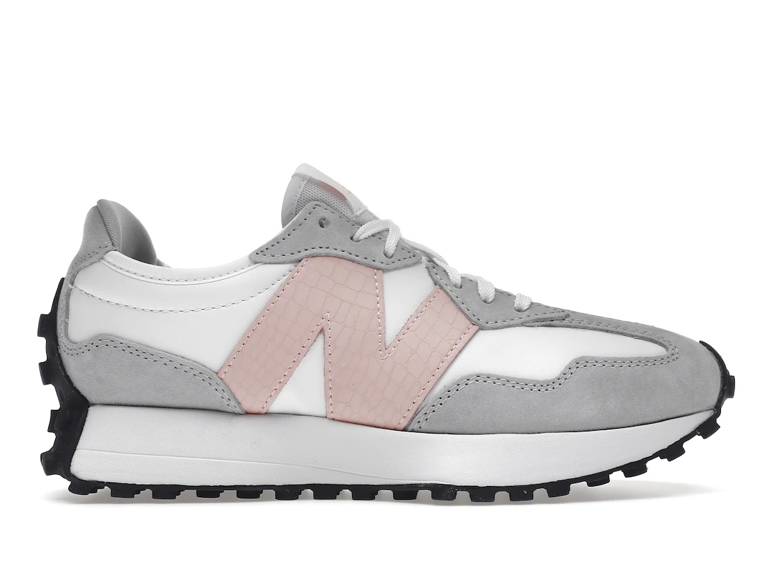 New Balance 327 White Rain Cloud Pink Haze (W) - 1