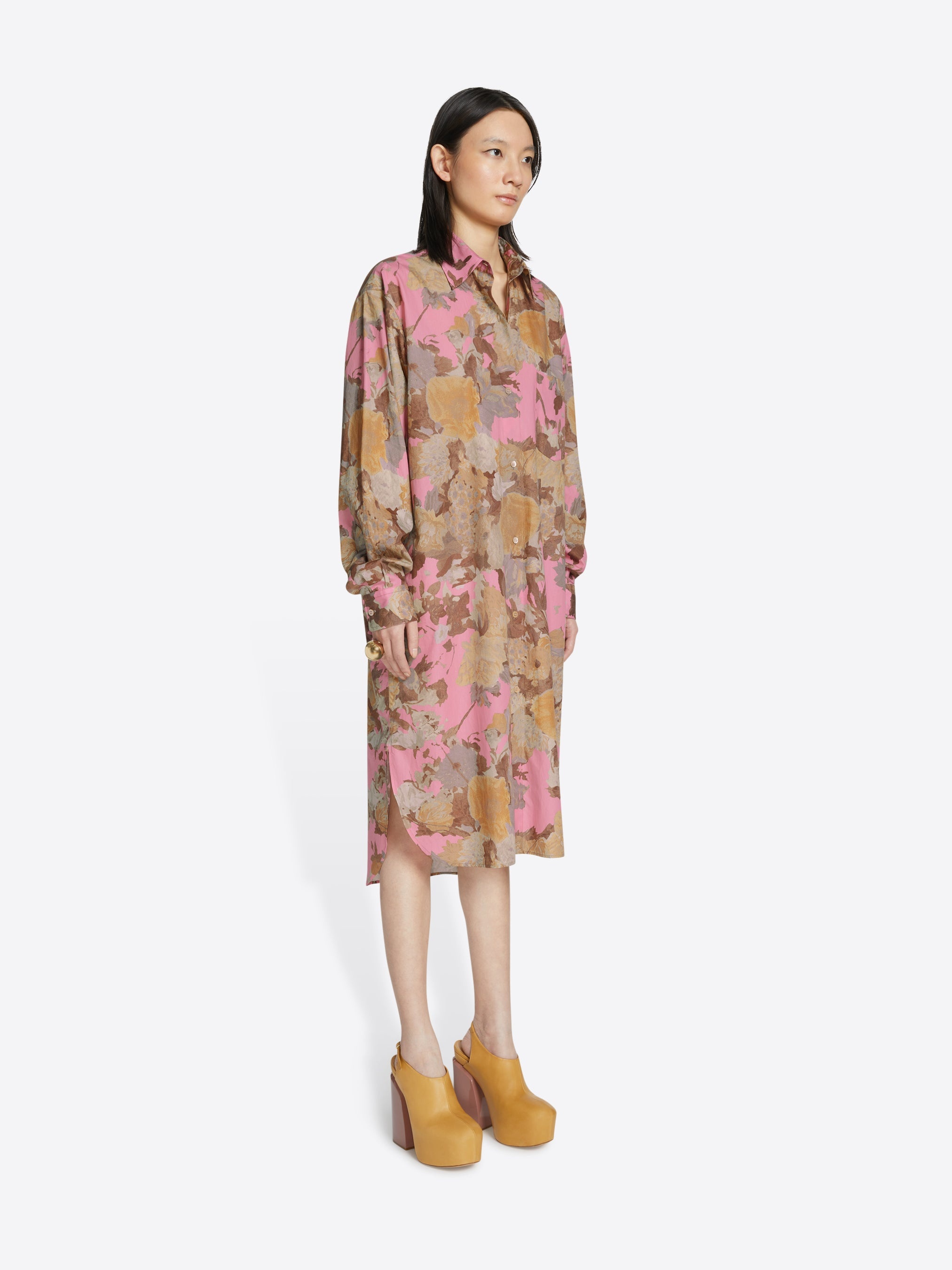 COTTON SHIRT DRESS - 2