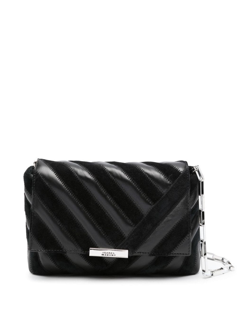 Merine quilted leather crossbody bag 1
