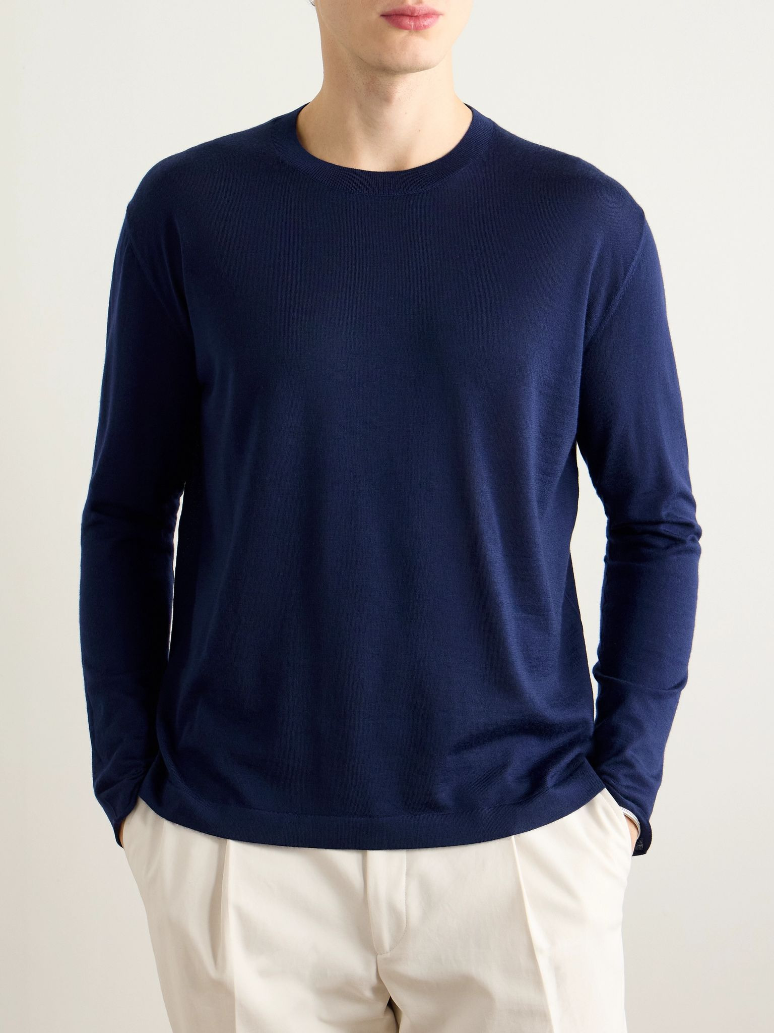 Cashmere Sweater Blue - 3