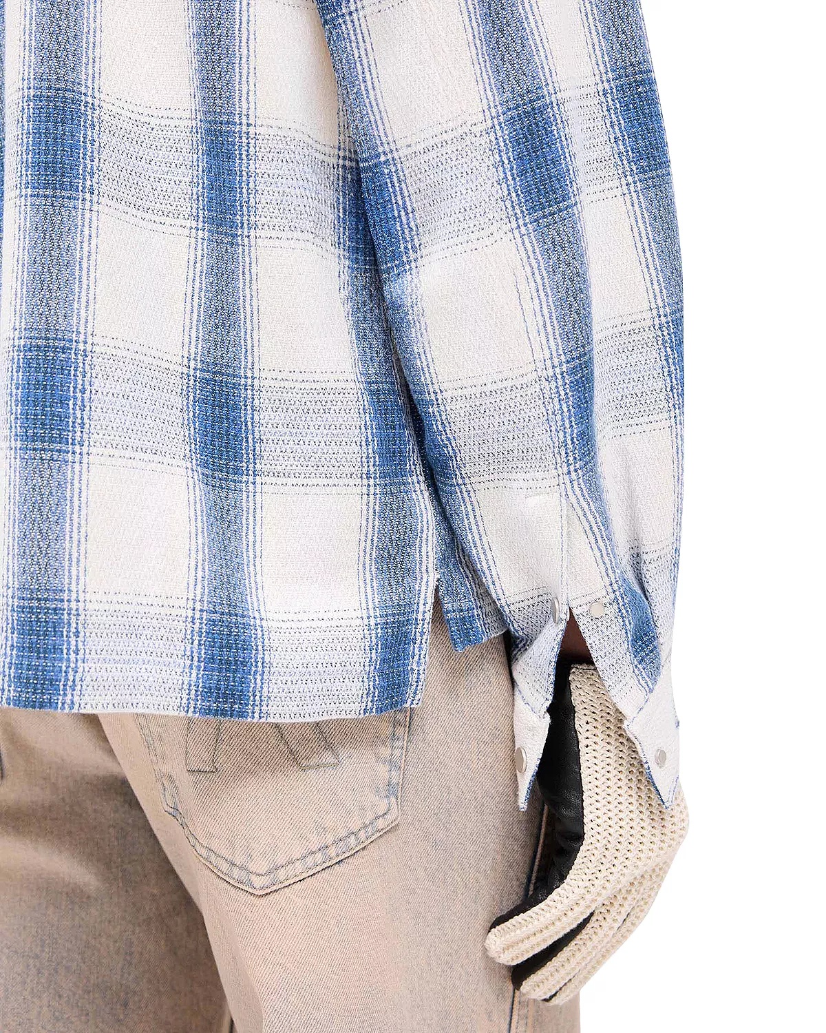 Oversized Fit Season Flannel Plaid Shirt - 10