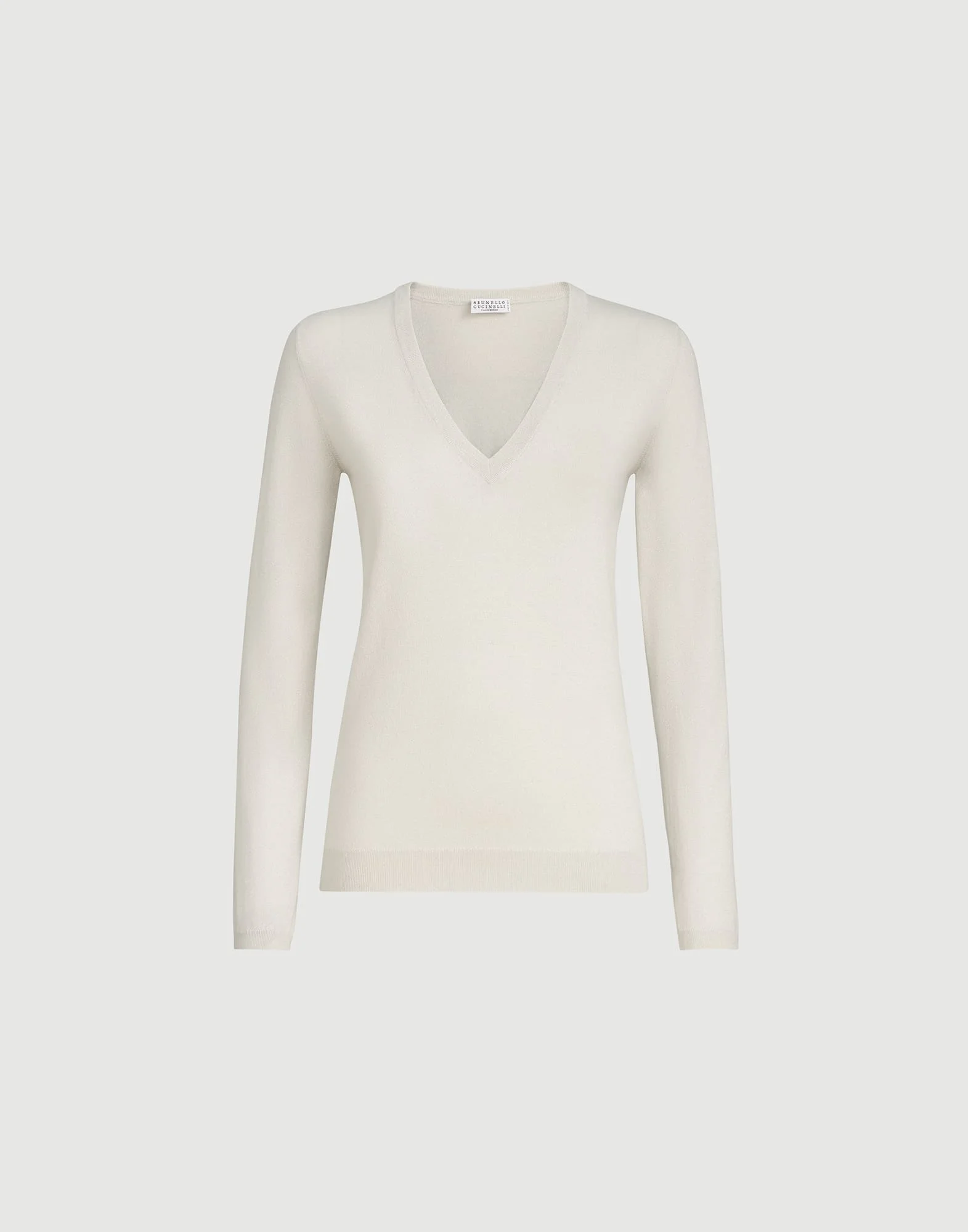 Cashmere and silk sparkling lightweight sweater - 1