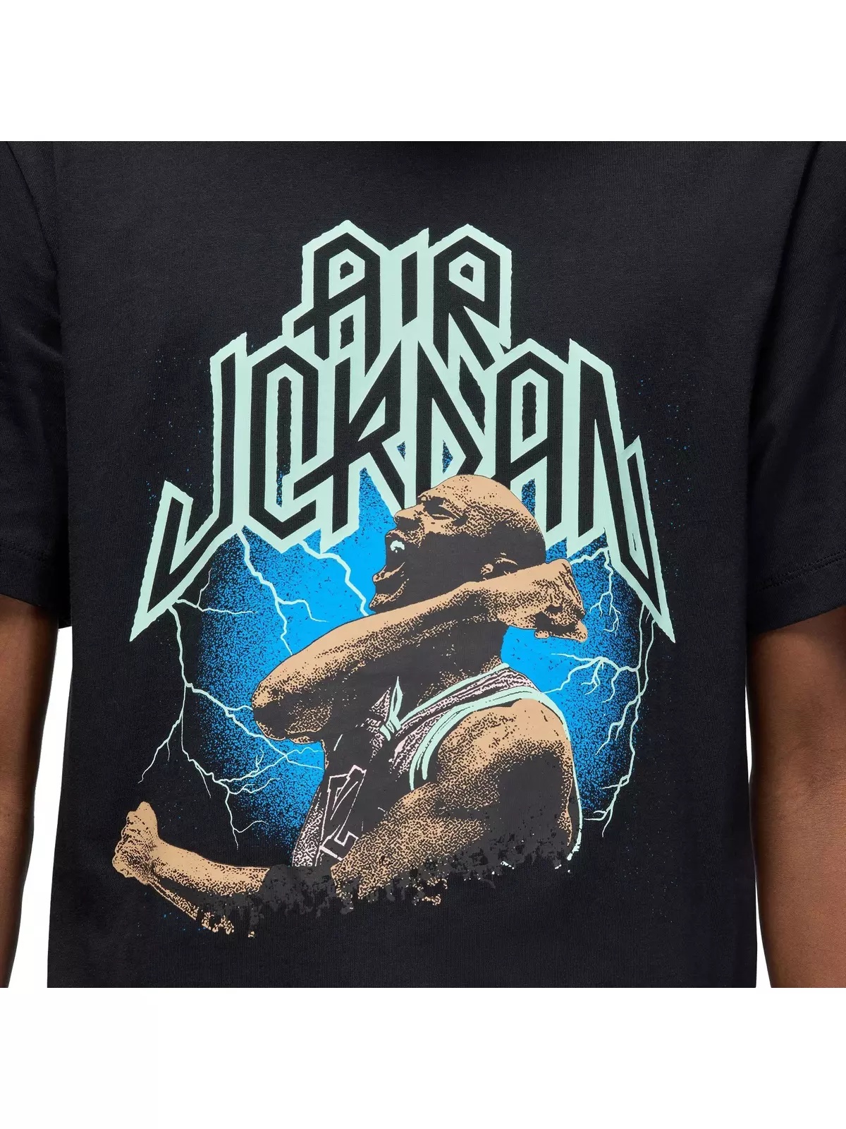 Men's Sport Dri-FIT Graphic Tee - Black - 5