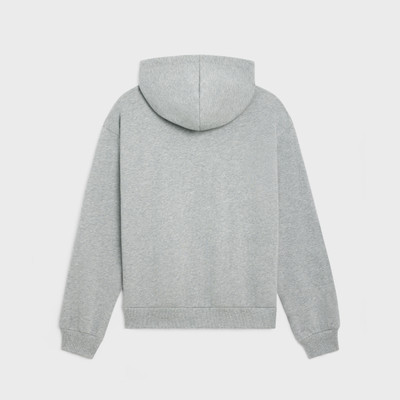 CELINE celine loose hoodie in cotton fleece outlook