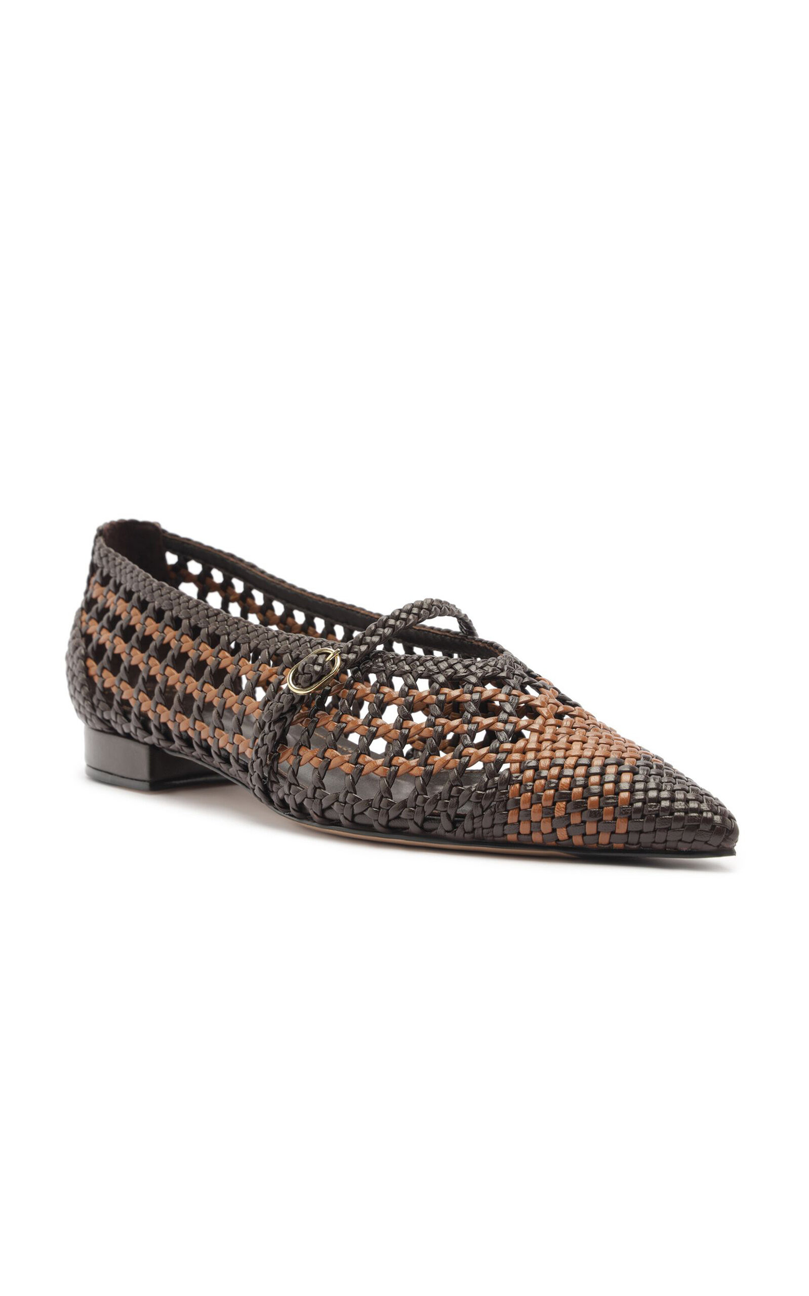 Lis Leather Ballet Flats brown - 4