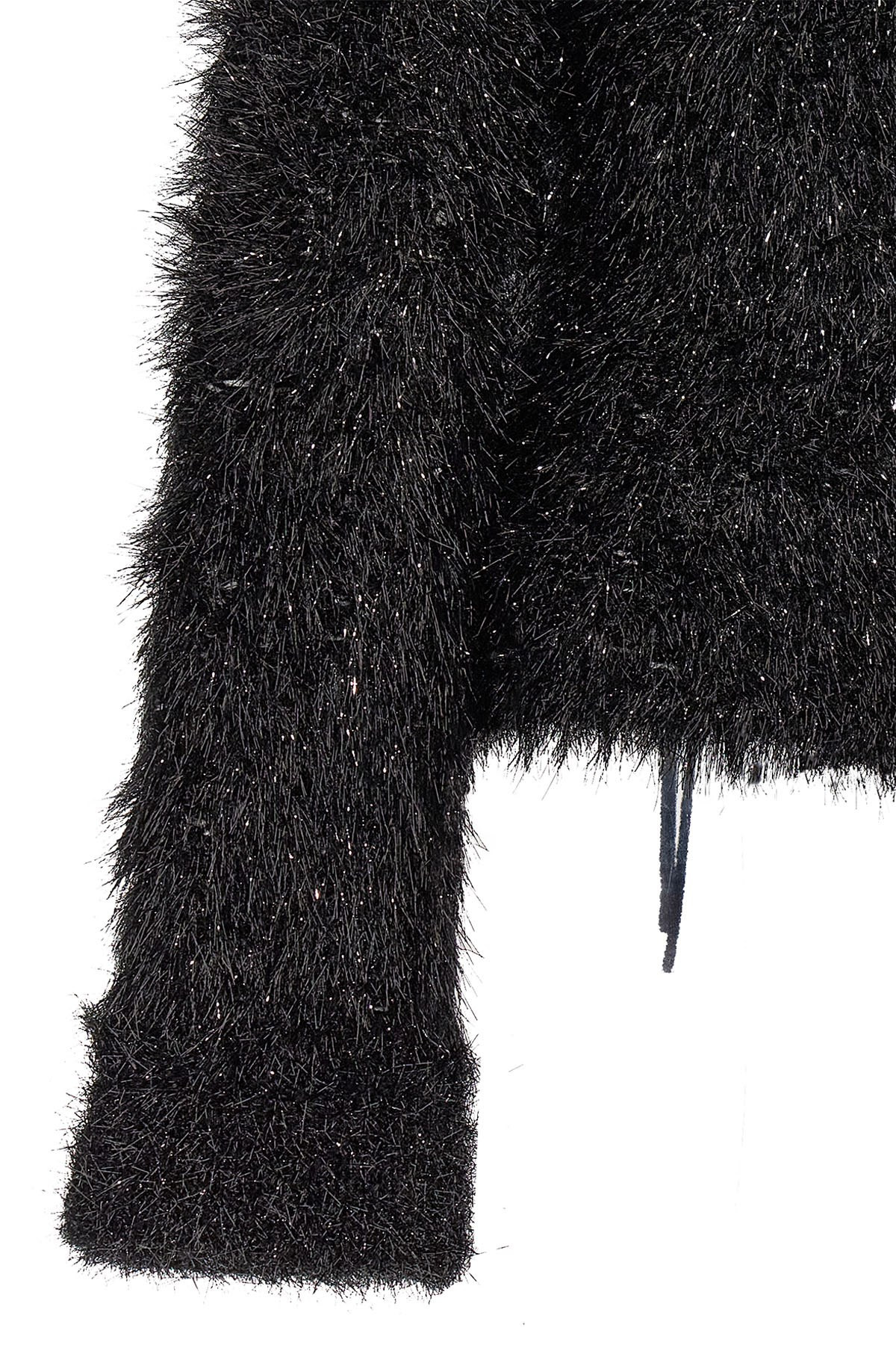 Cut-out lurex sweater - 5
