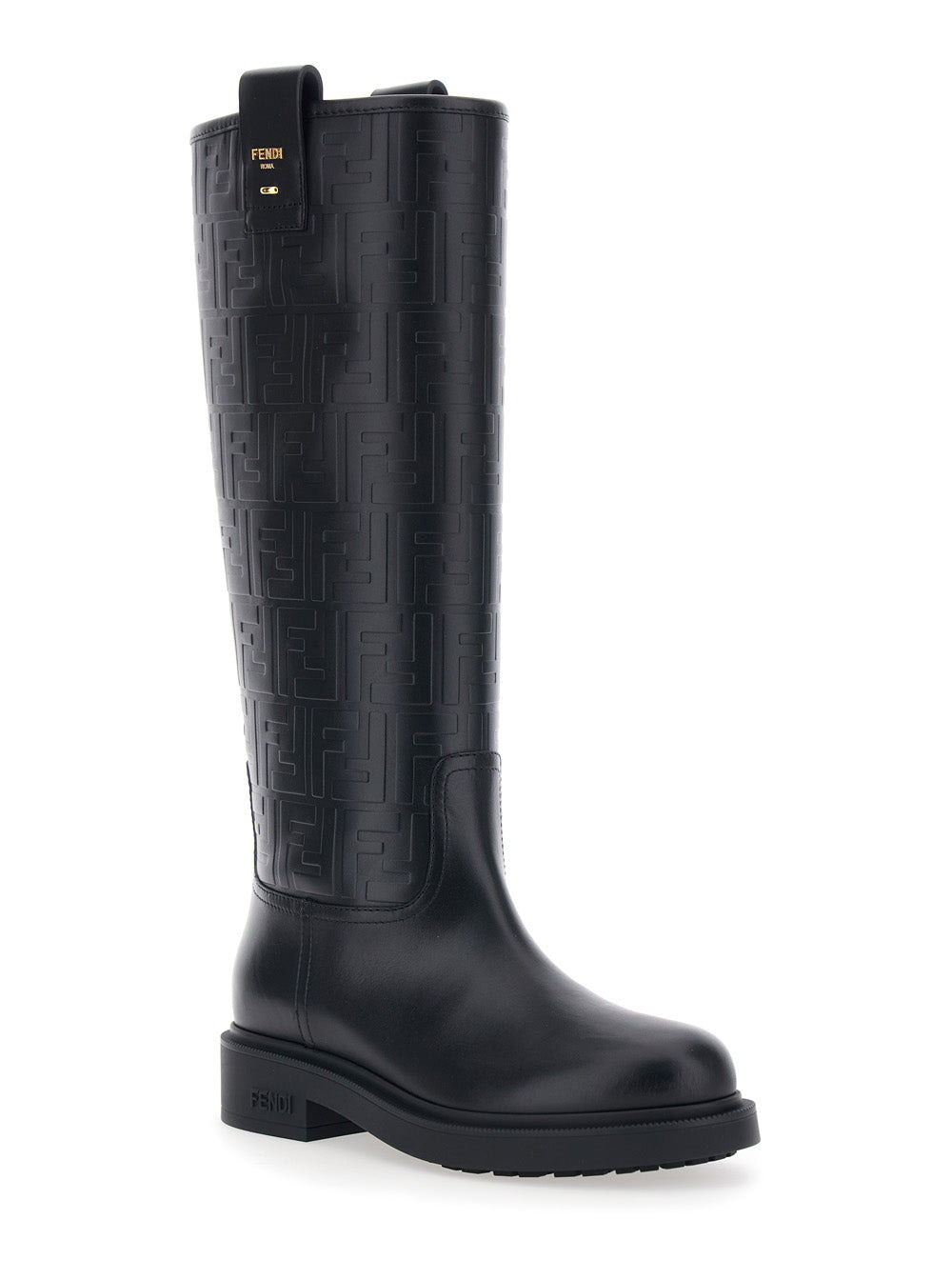 Fendi Women F File Embosed Nappa Boots - 2