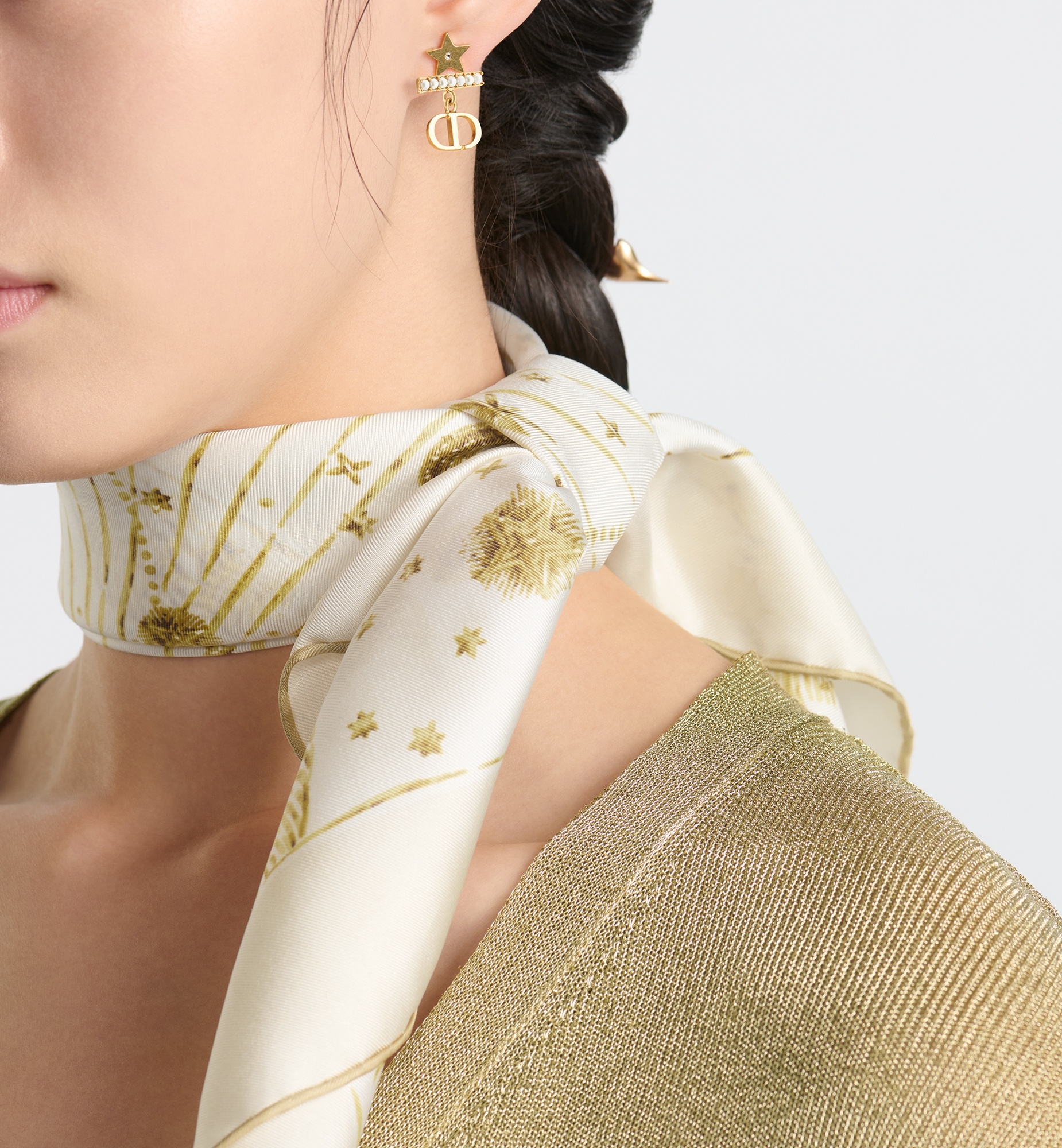 【華やか★】DIOR Astral 70 スカーフ Dior Dior Astral 70 Square Scarf | REVERSIBLE