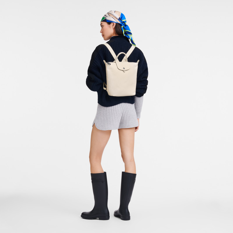 Longchamp Le Pliage Xtra S Backpack Ecru - Leather outlook