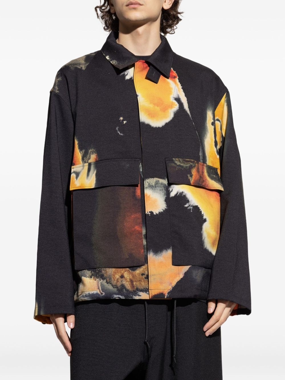 patch-pocket jacket - 3