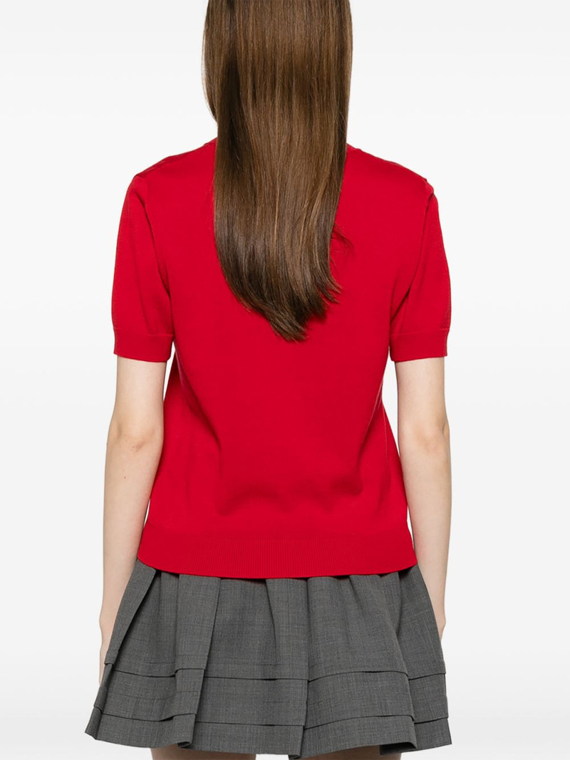 brooch-detail T-shirt 4