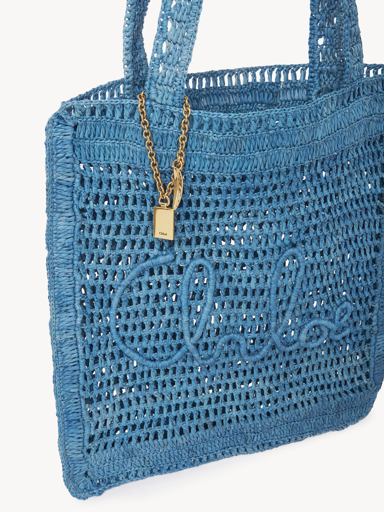 SUMMER BANANA TOTE BAG IN RAFFIA - 7