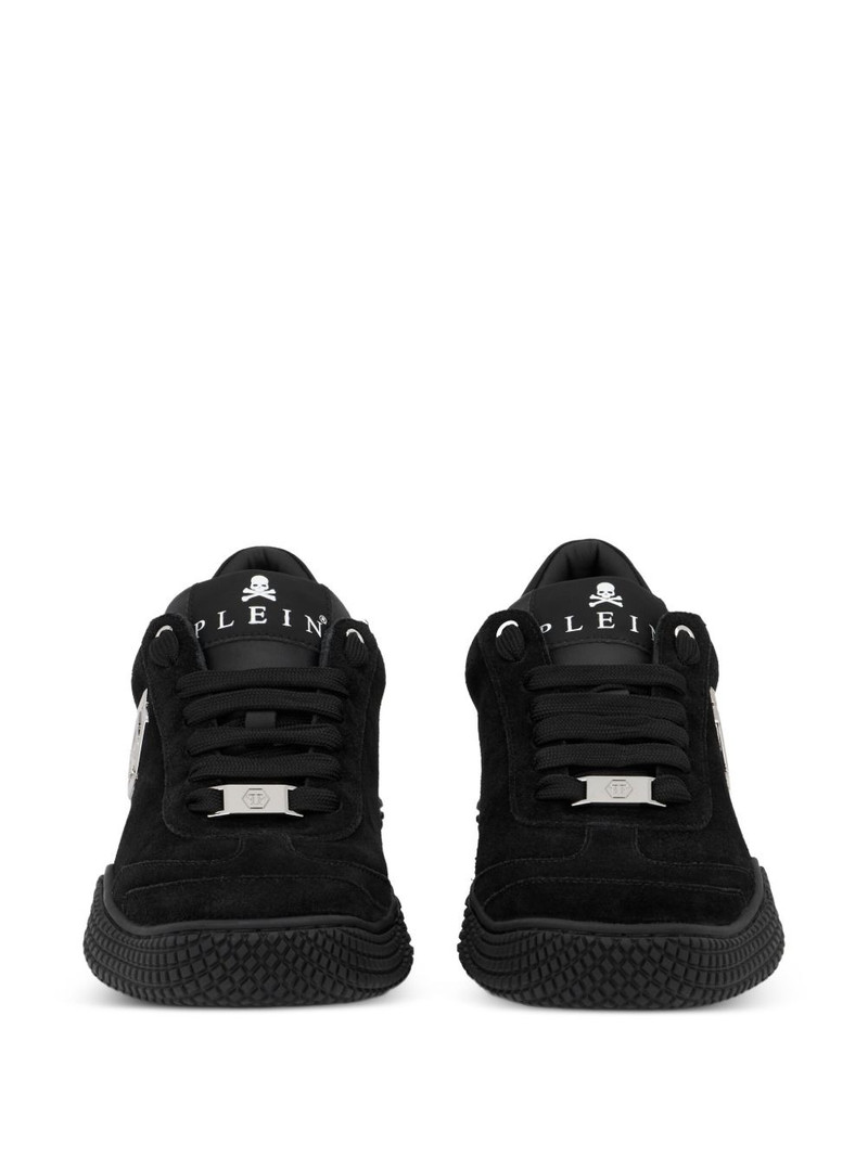 suede hexagon runner trainers 3