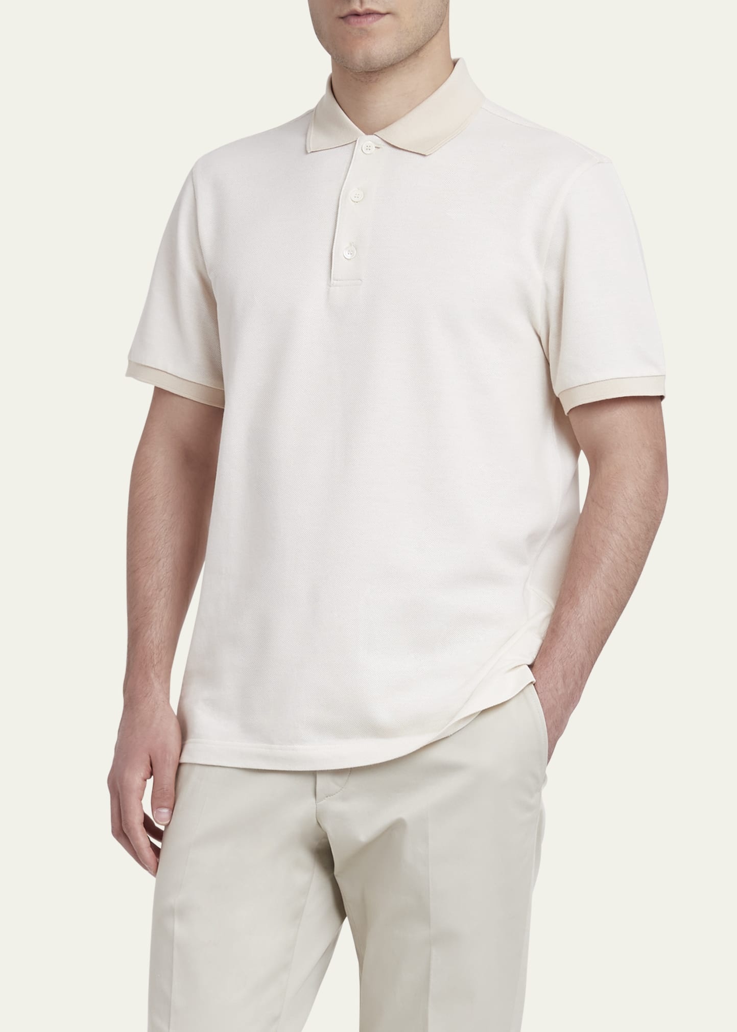 Men's Cotton Polo Shirt - 4