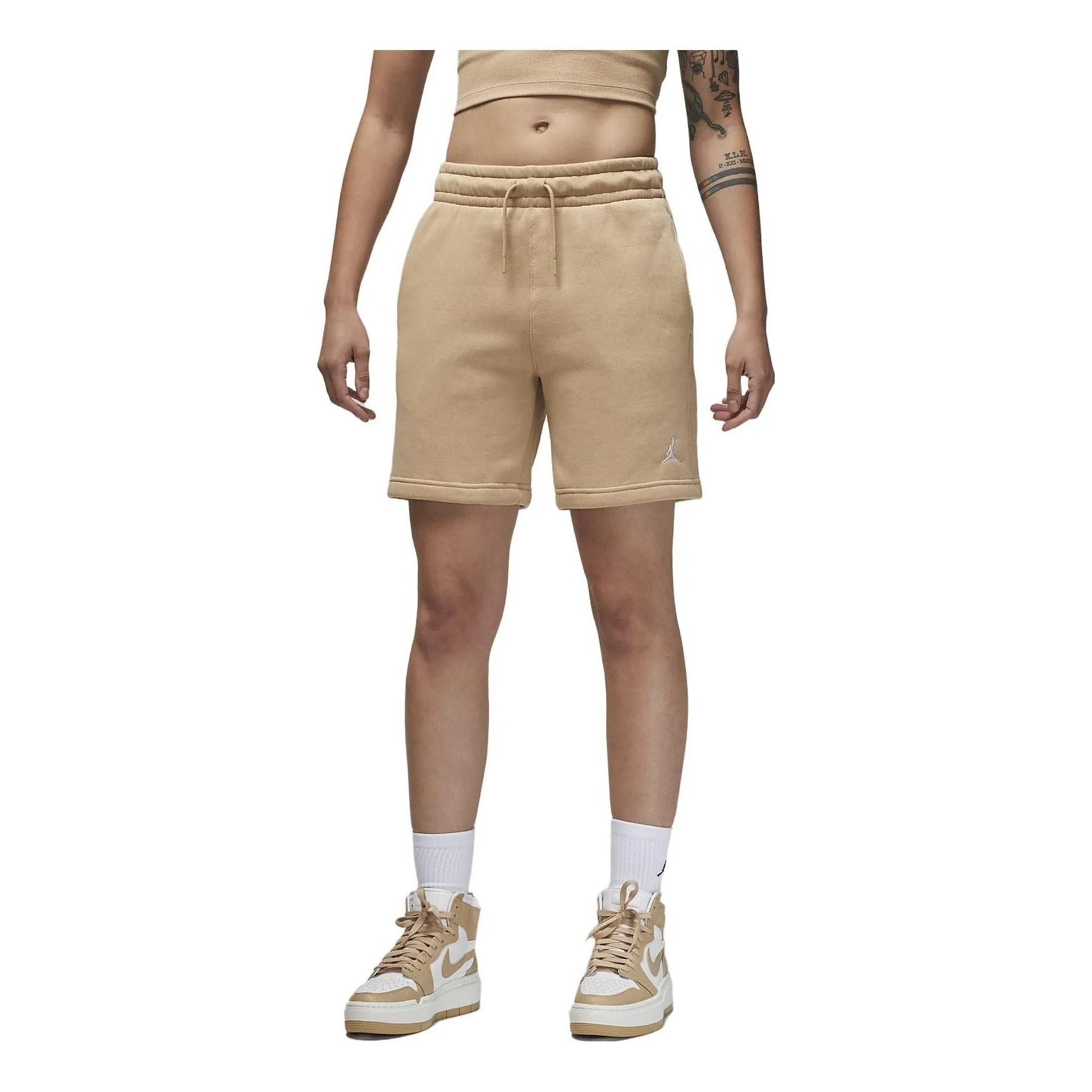 Air Jordan Brooklyn Fleece Shorts 'Hemp' FN4498-277 - 1