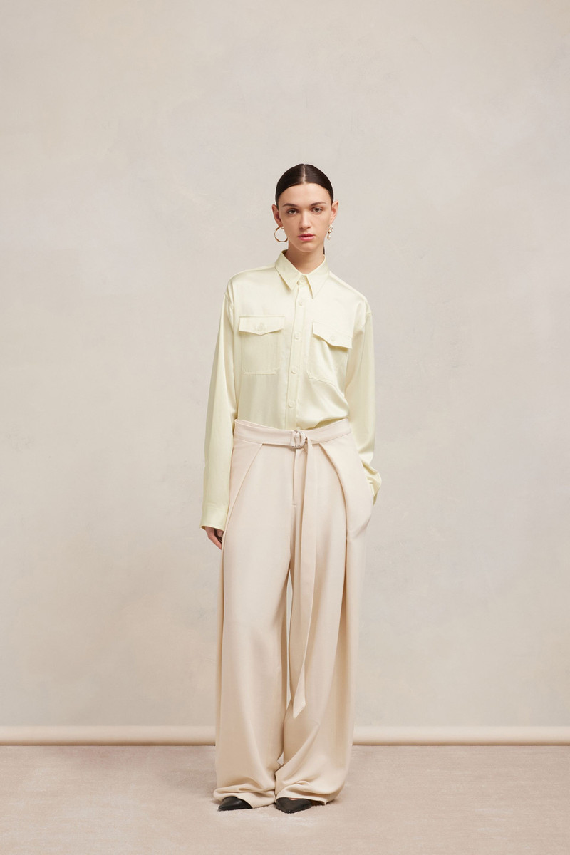 AMI Paris Overshirt With Chest Pocket outlook