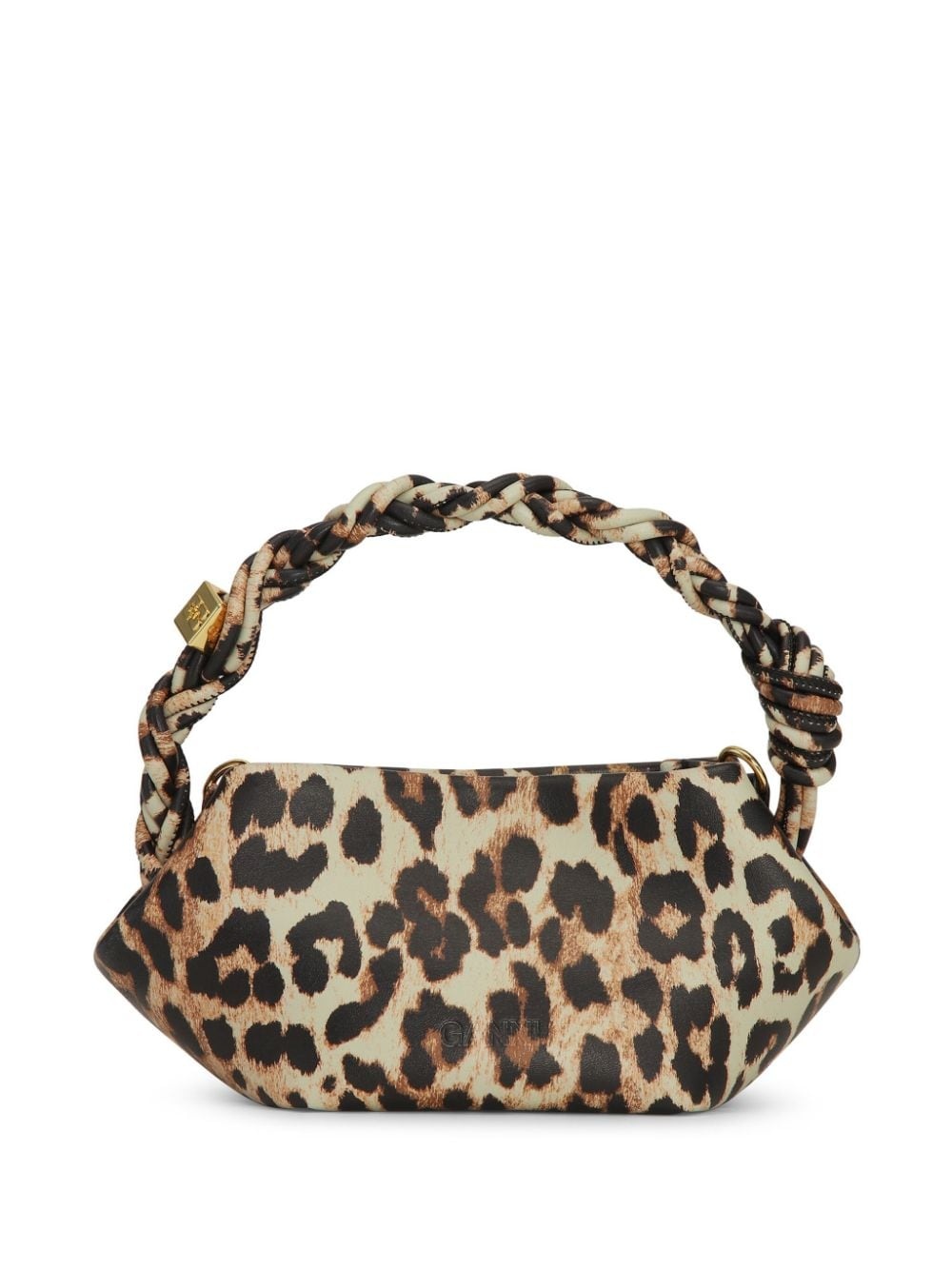 mini Bou leopard-print tote bag - 2