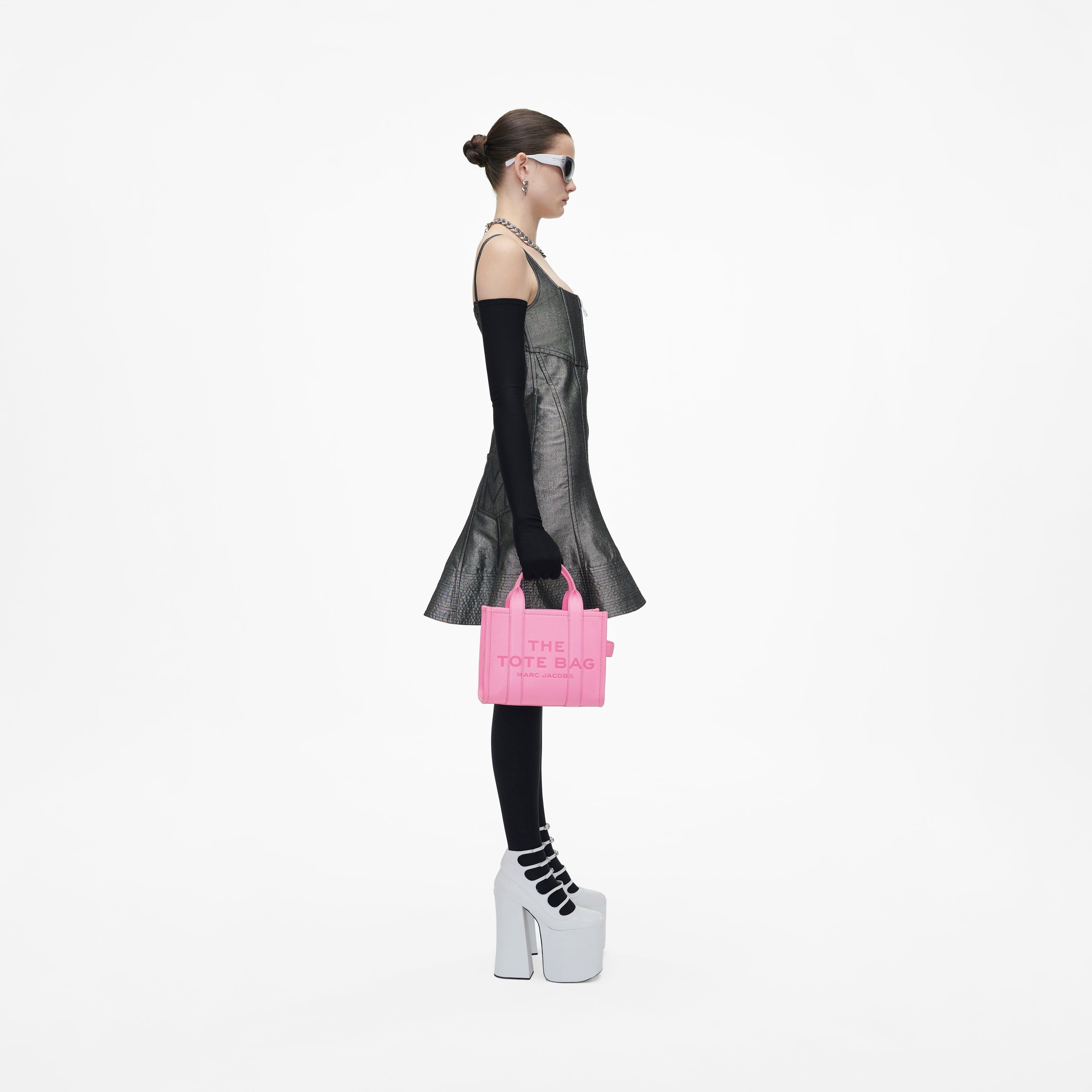 THE LEATHER SMALL TOTE BAG - 8