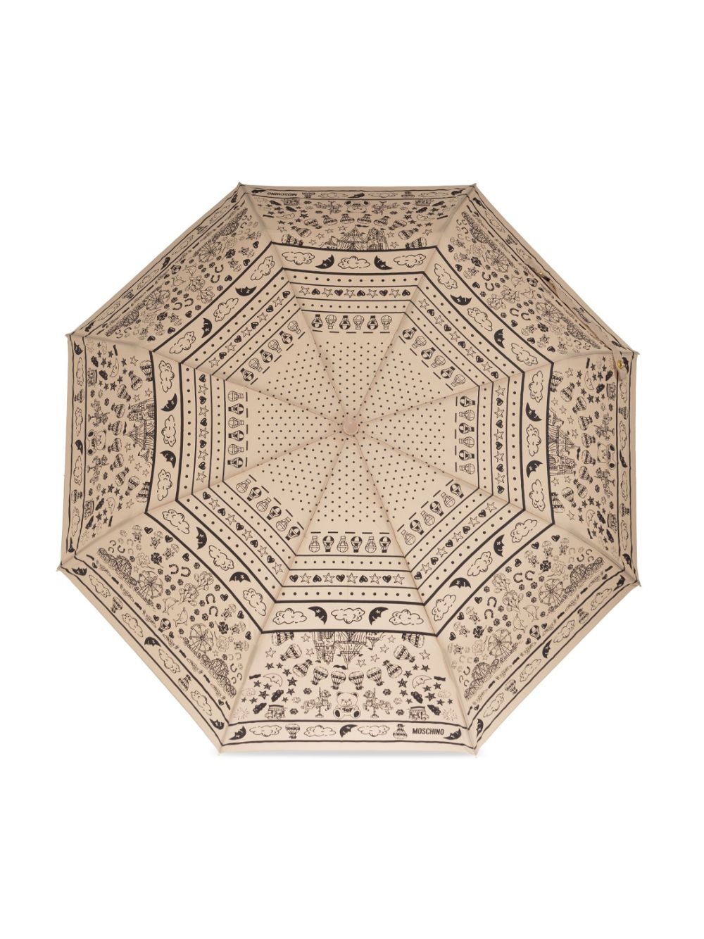 illustration-print umbrella - 2