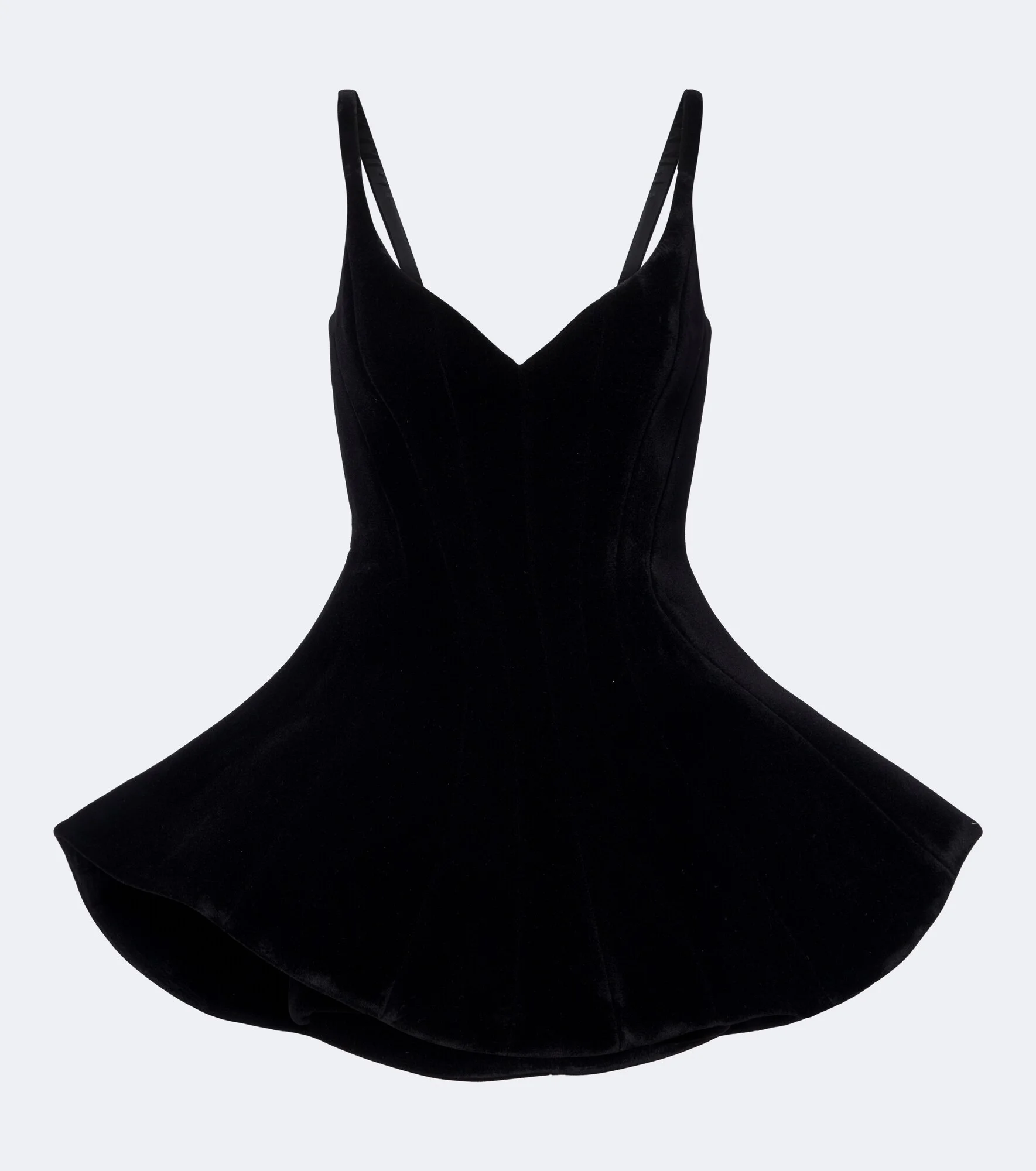 Velvet minidress - 1