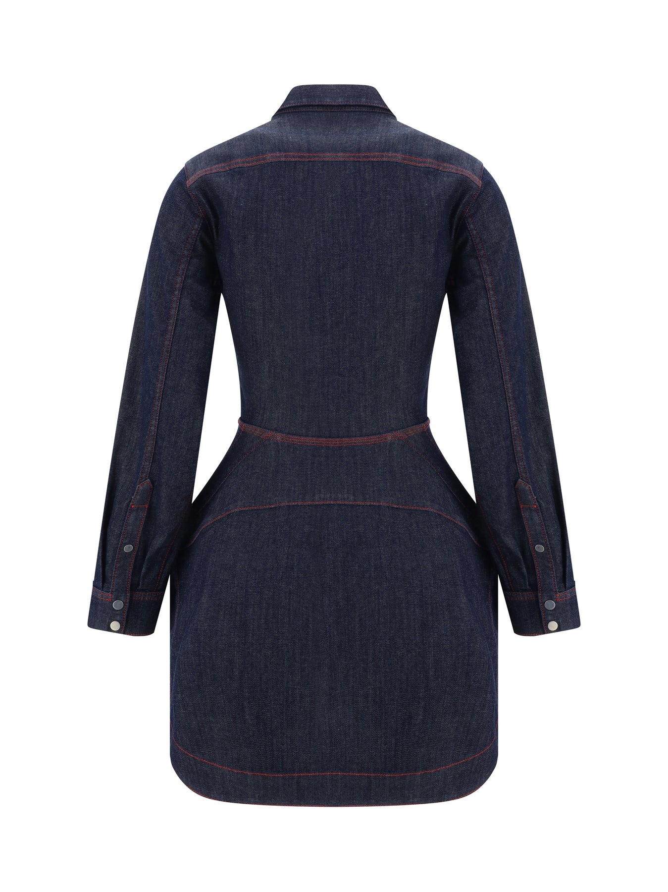 ワンピース Alaia Denim shirt dress Alaïa Denim shirt dress Blue - Women | VIETTI Online Store