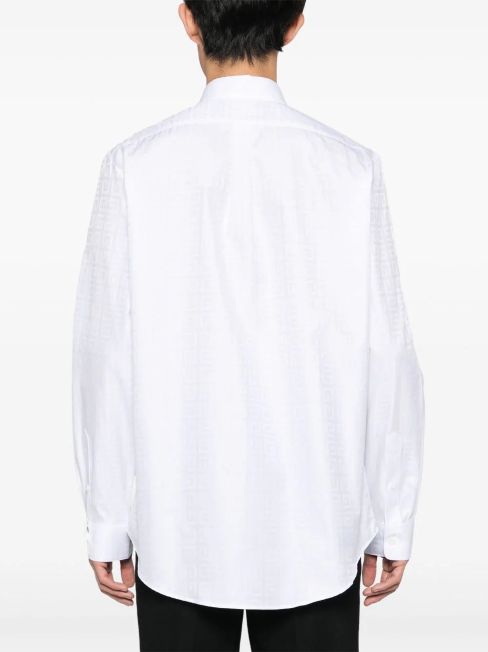 4G-MOTIF COTTON SHIRT - 4
