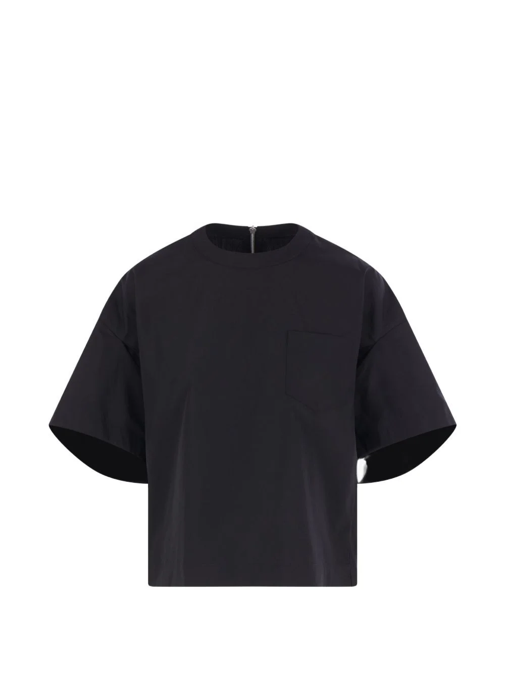 pocket zip T-shirt - 1