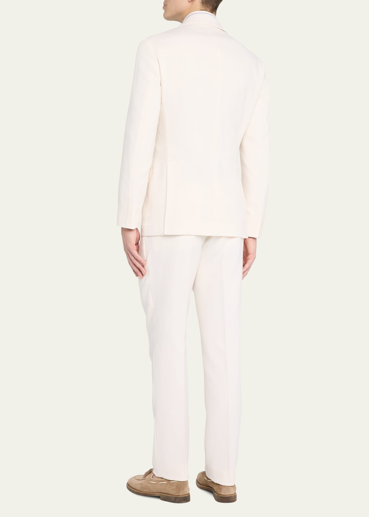 Men's Cotton Gabardine Suit - 3